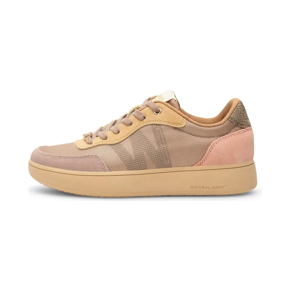 Woden sneaker Beige / Pink (WL006-536)