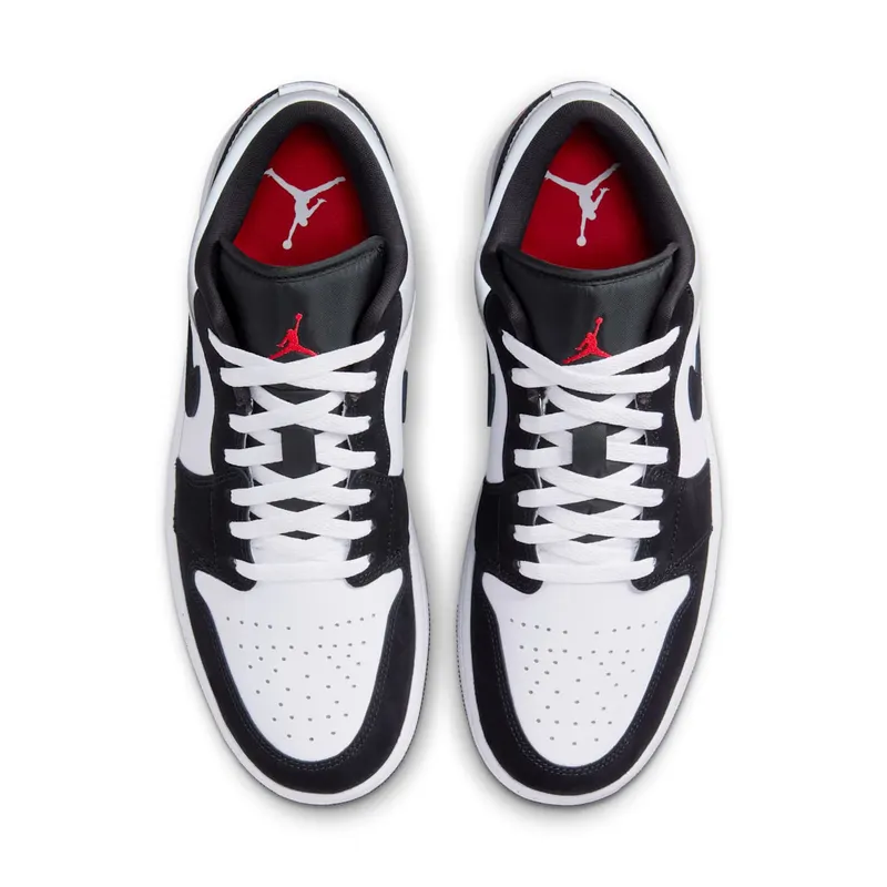 Jordan 1 Low SE “White Fire Red Black Matte Silver” (HF3148-106)