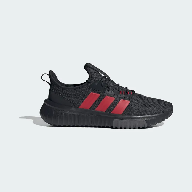 adidas Kaptir 4.0 “Core Black / Better Scarlet / Carbon” (JR8528)