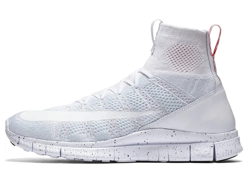Nike Superfly Mercurial White University Red (805554-100)