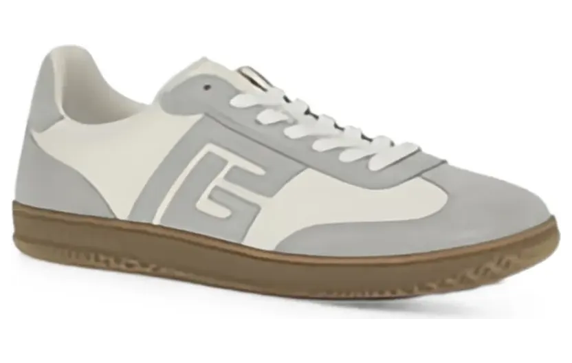 Balmain Swan Sneakers mit Wildledereinsätzen – Nude (HM1VI360LBEW)