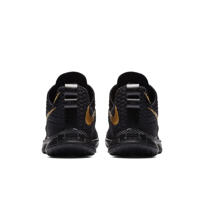 Nike LeBron Witness III Black Gold Black/Metallic Gold/Black (AO4433-003)