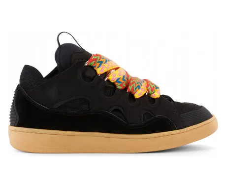 Lanvin Leather Curb Black (FM-SKRK11-DRAG-A2010)