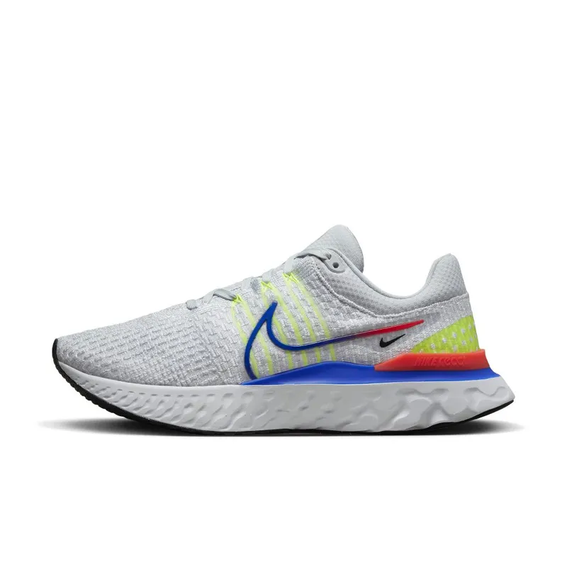 Nike React Infinity Run Flyknit 3 Road Running Grey (DX3353-001)
