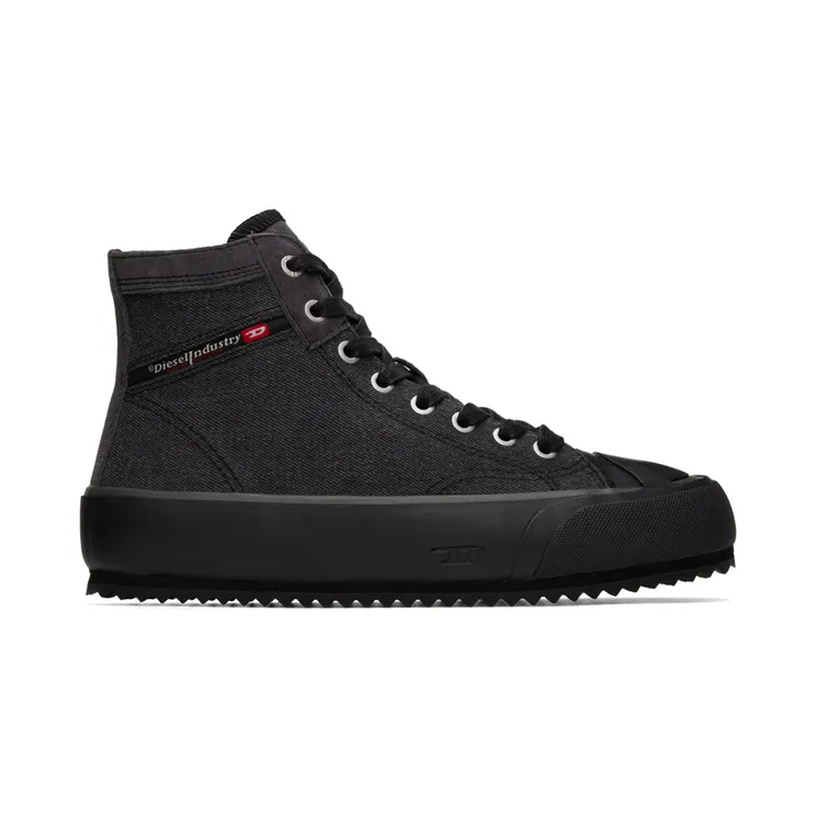 Diesel Gray S-Principia Mid Sneakers (Y02966P1473)