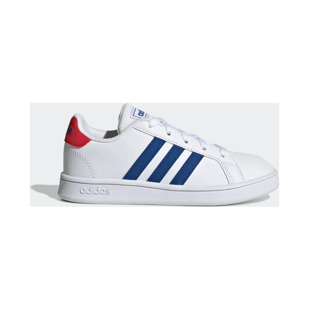 adidas Grand Court Schuh Cloud White / Royal Blue / Vivid Red (GX5742)
