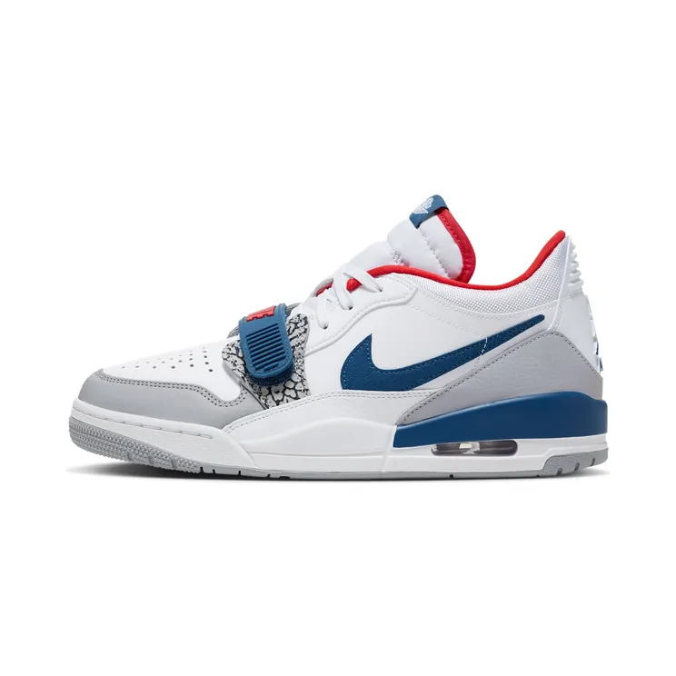 Jordan Legacy 312 Low True “White / Wolf Grey / University Red / French Blue” (CD7069-104)