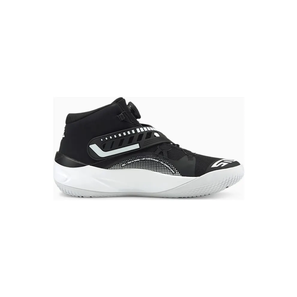 Puma Disc Rebirth Basketballschuhe Schwarz/Grau (194812-04)