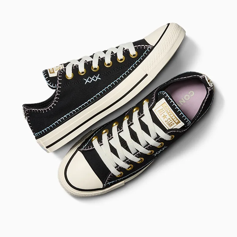 Converse Chuck Taylor All Star Crafted Stitching Black/true Sky/egret – “Black” (A07546C)