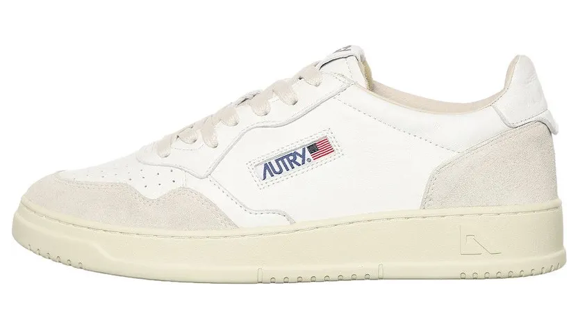 Autry Medalist Low White / White (AULMGS30) (5)