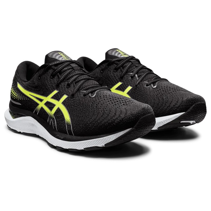 Asics GEL-CUMULUS 24 Black/Hazard Green (1011B366.002)