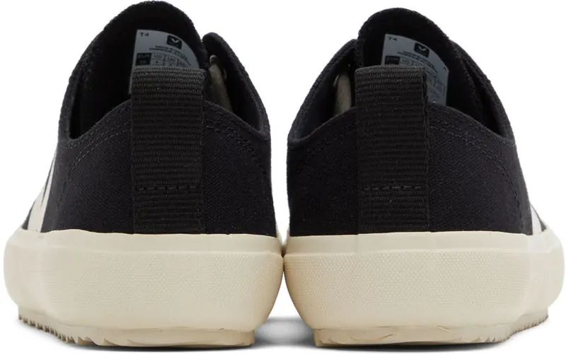 Veja Black & Off-White Canvas Nova (NA0101397)