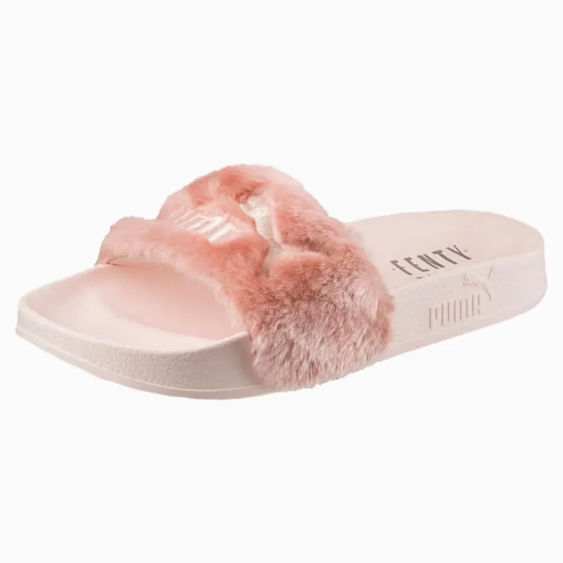 Puma Fur Slide Fur Slide Pink (W) Shell (362266-04)