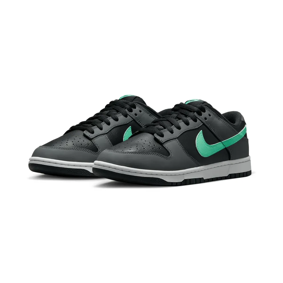 Nike Dunk Low Retro “Black / Green Glow” (FB3359-001)