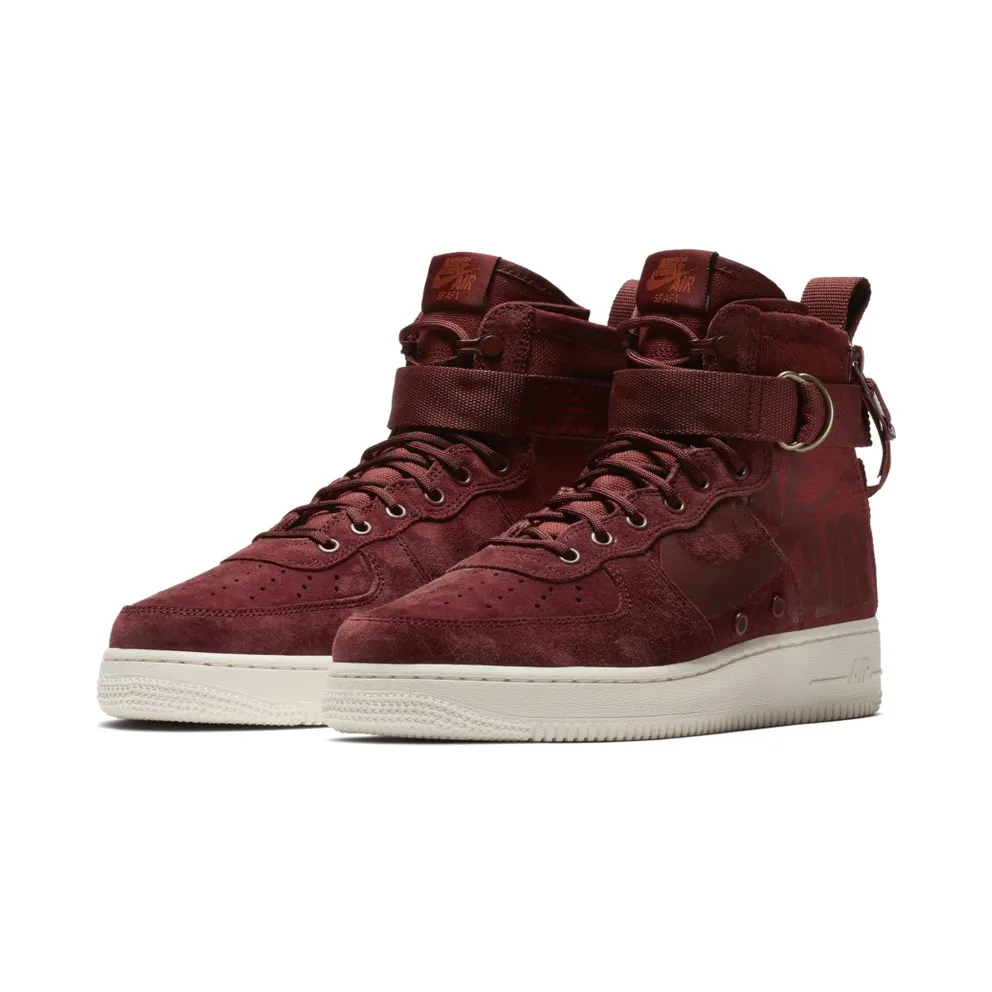 Nike SF Air Force 1 Mid Pueblo Brown Dark Russet Pueblo Brown/Dark Russet-Sail-Pueblo Brown (917753-202)