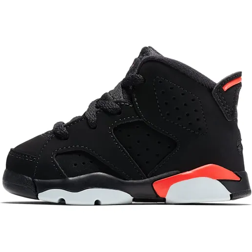 Air Jordan 6 Retro TD Black Infrared “Black / Crimson” (384667-060)