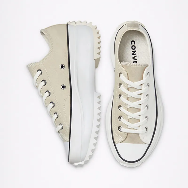 Converse Summer Denim Run Star Hike Low Top Vintage White/egret/Black (171895C)