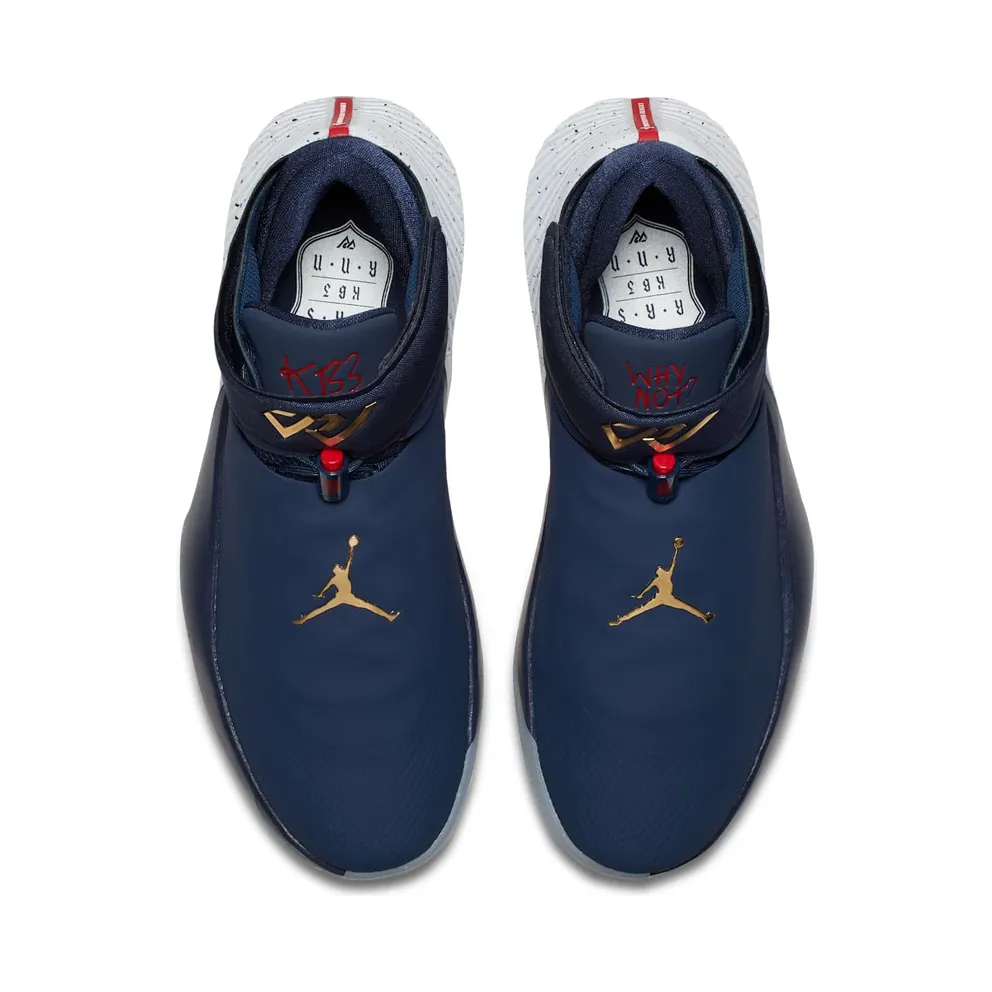 Jordan Why Not Zer0.1 Tribute Midnight Navy/Metallic Gold-White (AA2510-431)