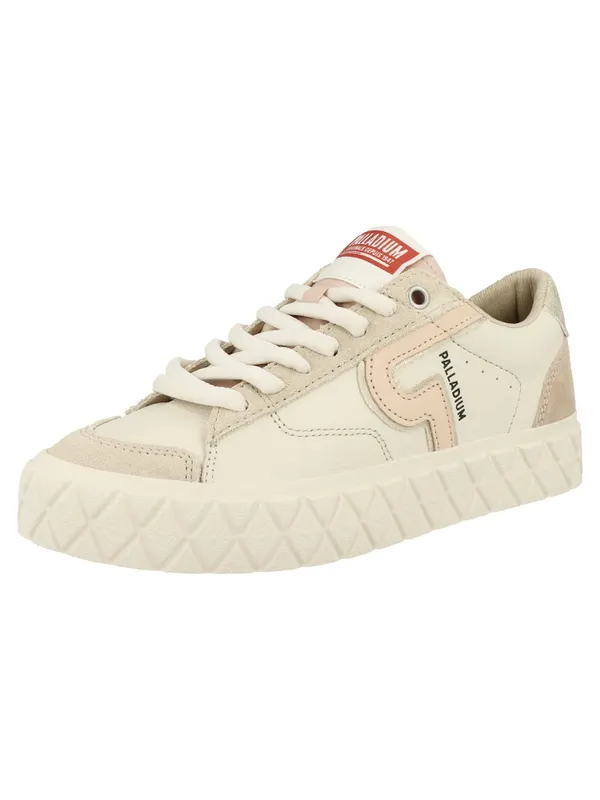 Palladium sneaker Beige / Crème / Lichtbeige / Red / White (94662-244-M)