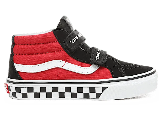 VANS Logo Pop Sk8-mid Reissue V Kinderschoenen (Rood)