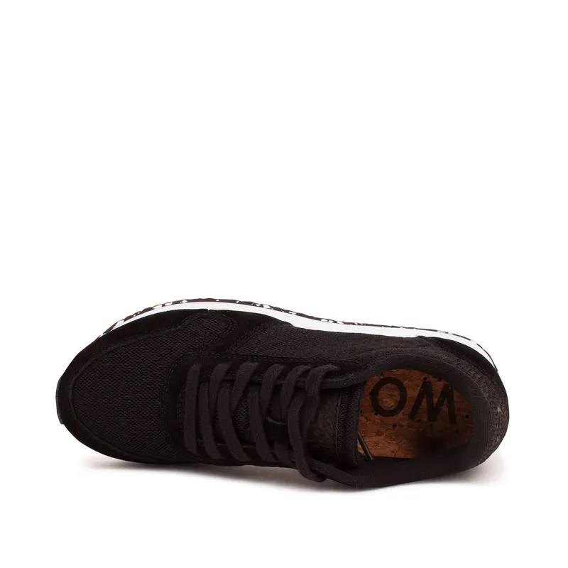 Woden Ydun Suede Mesh II Black (WL030 020)
