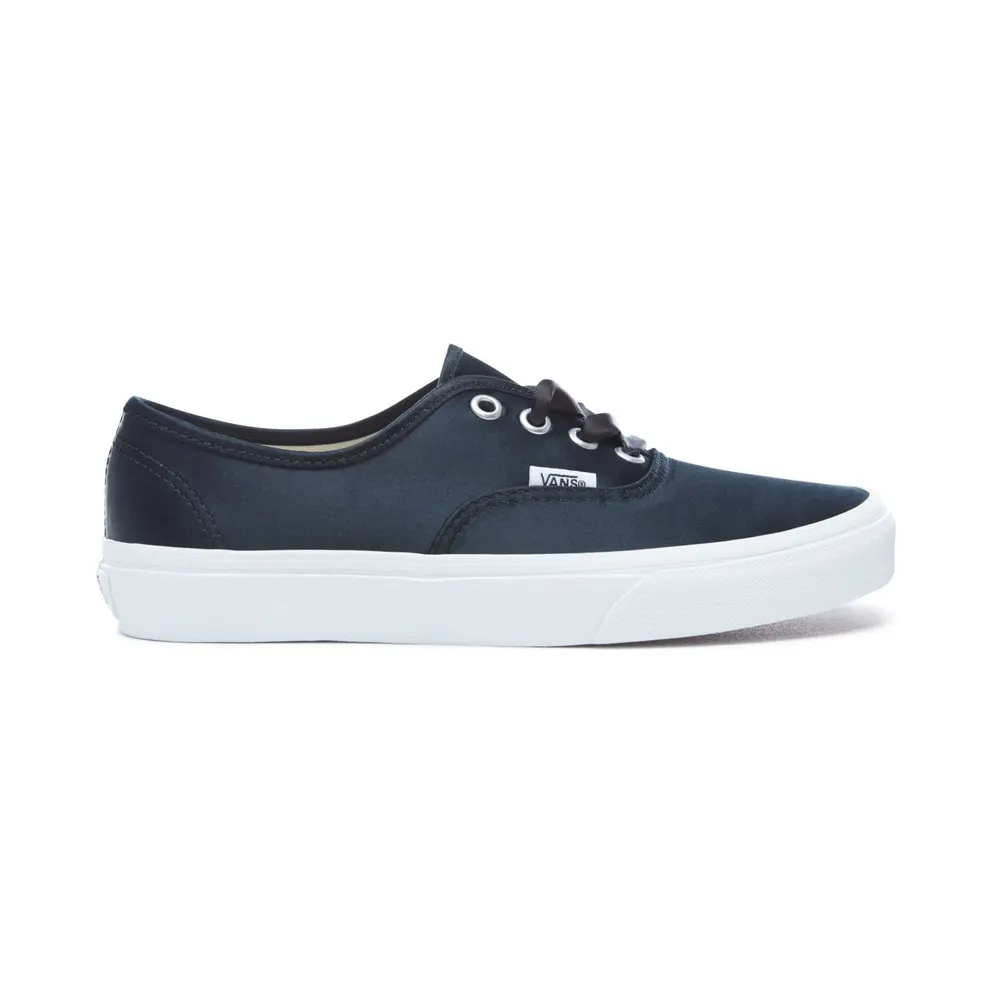 Vans Authentic Satin Lux Black Black/White (VN0A38EMQ9I)