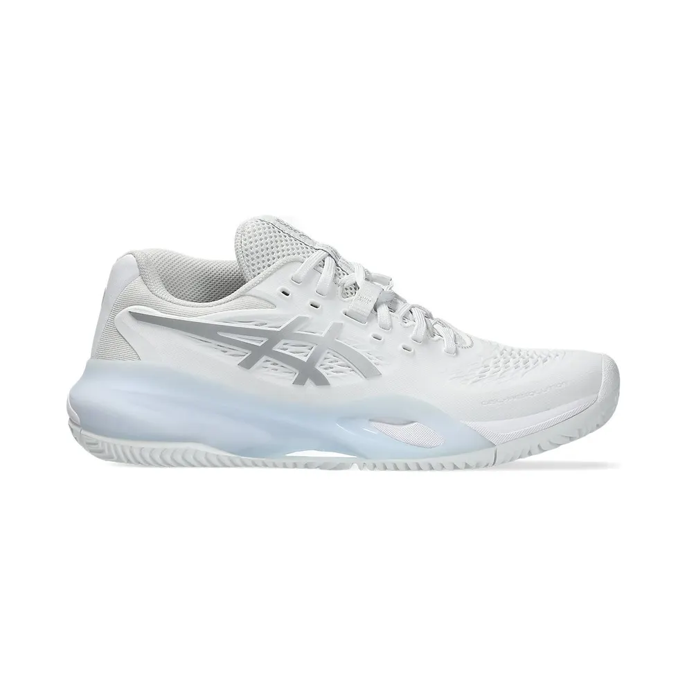 ASICS GEL-RESOLUTION X CLAY “White / Pure Silver” (1042A277-100)
