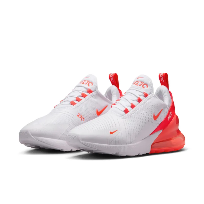 Nike Air Max 270 “White Bright Crimson” (HJ3222-102)