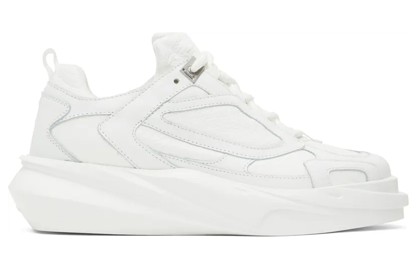 1017 ALYX 9SM White Mono Hiking Sneakers (AAUSN0034LE02.F22)