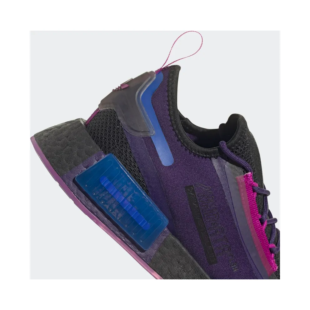 Adidas NMD_R1 Spectoo Core Black / Dark Purple / Bold Blue (GZ9287)