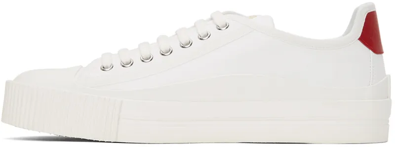 Moncler White Glissiere Sneakers (4M738 – 40 – 07504)