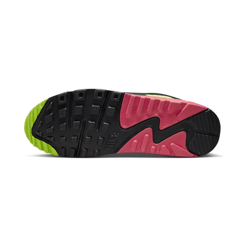Nike Air Max 90 “White Volt Rush Pink” (DQ4071-100)