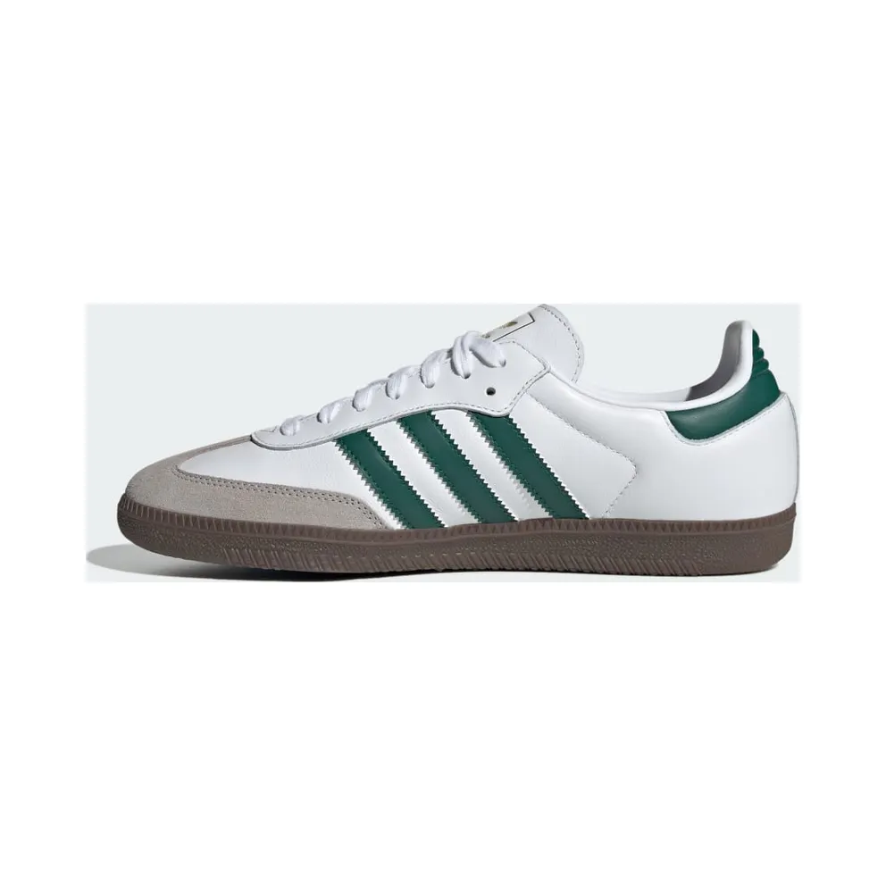 Adidas Samba OG Cloud White / Collegiate Green / Clear Granite (JH8797)