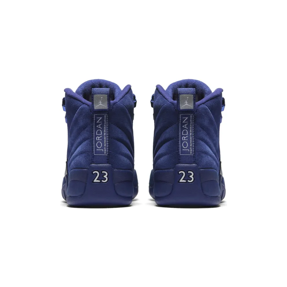 Jordan 12 Retro Deep Royal Blue (GS) Deep Royal Blue/White-Metallic Silver (153265-400)