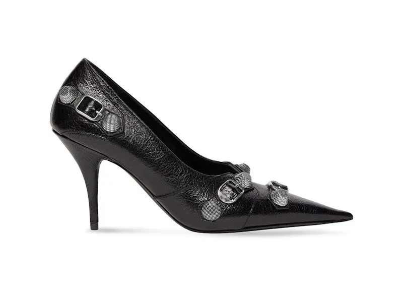Balenciaga Cagole 90mm Pump Black (714252WAD4E1081)