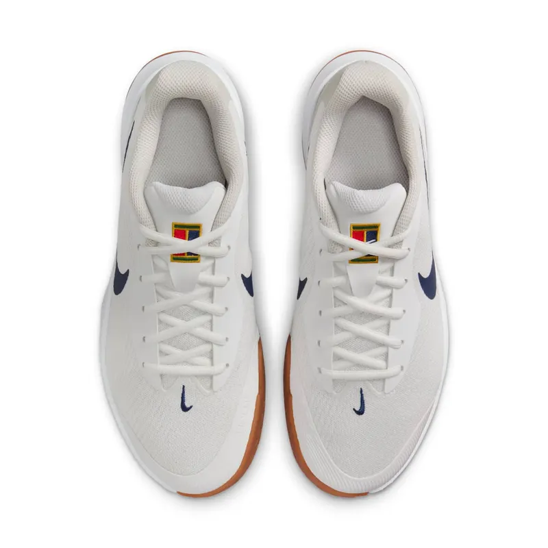 Nike Court Vapor Lite 3 HC Summit White Light Bone Gum Medium Brown Binary Blue (FZ2156-100)