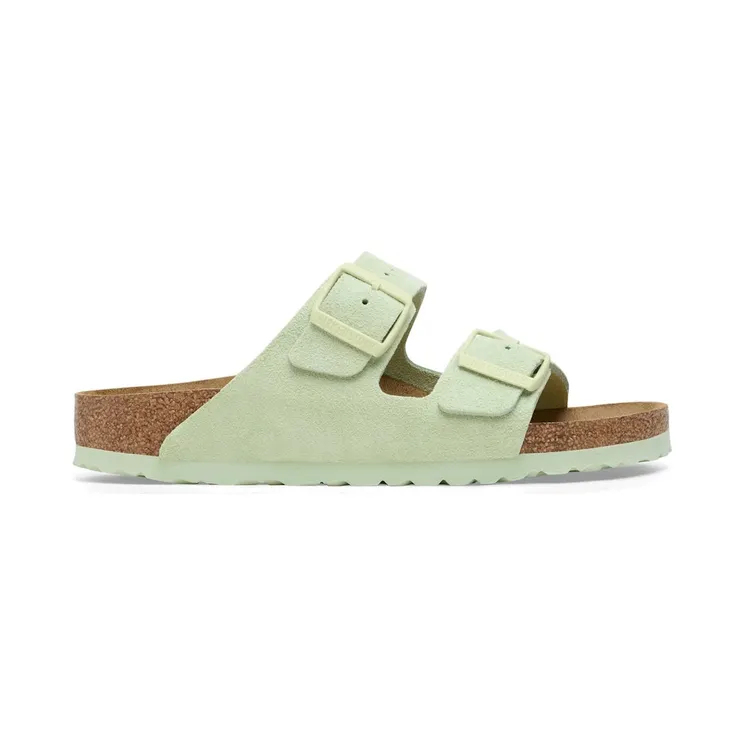 Birkenstock Arizona Suede Leather Faded Lime (1026831)