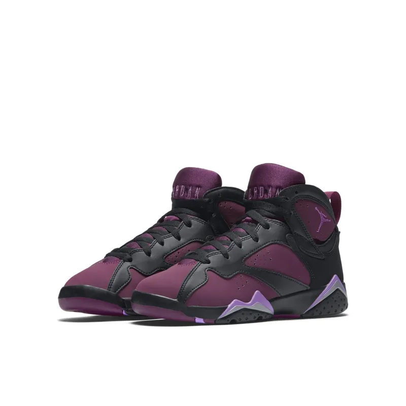 Jordan 7 Retro Mulberry (GS) Black/Fuchsia Glow-Mulberry Wolf (442960-009)