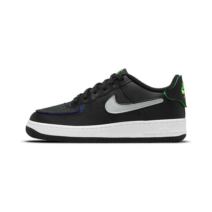 Nike Air Force 1 “Black / Lapis / Magic Ember / Metallic Silver” (DH7341-001)