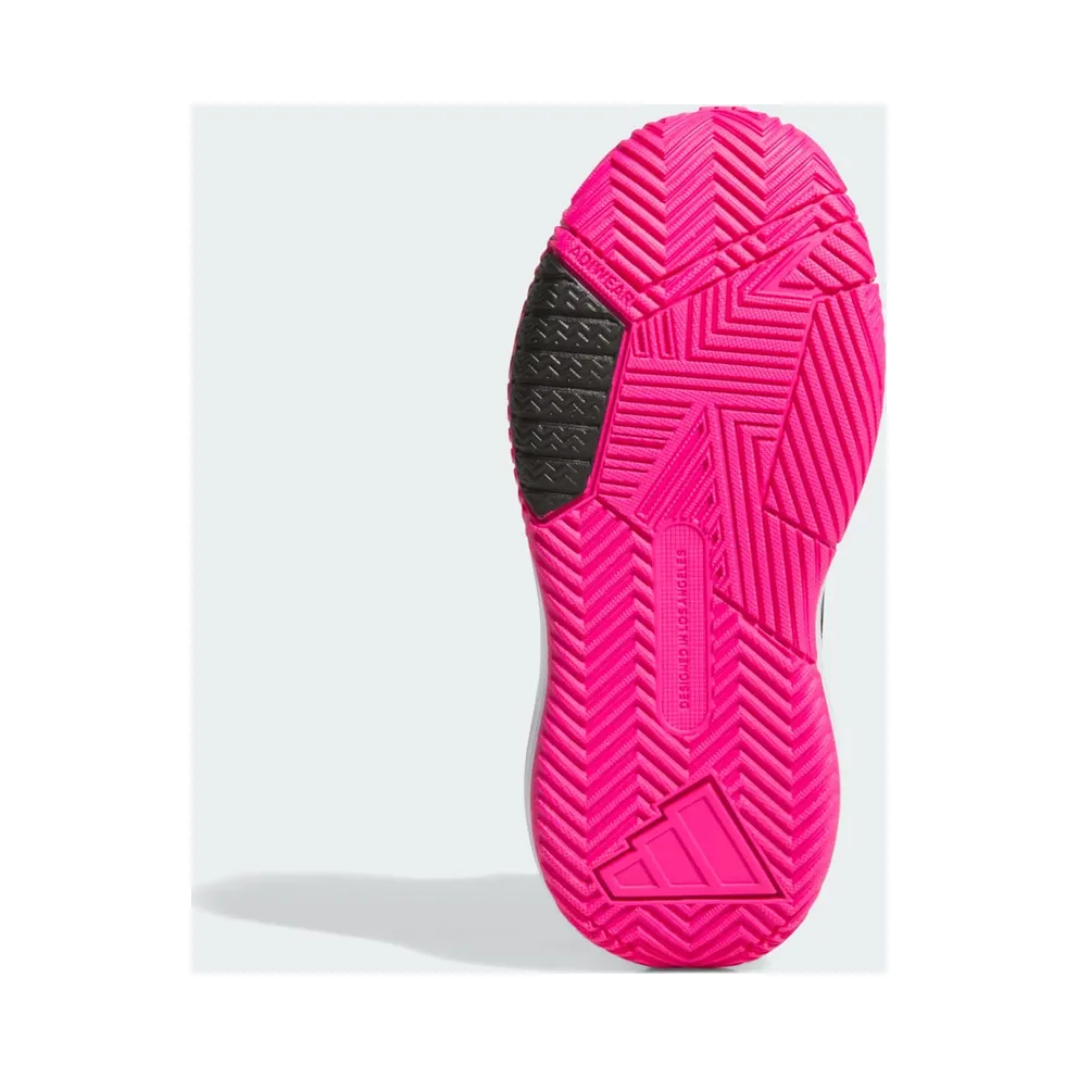adidas Ownthegame 3.0 Core Black Iron Metallic Shock Pink (JQ7941)