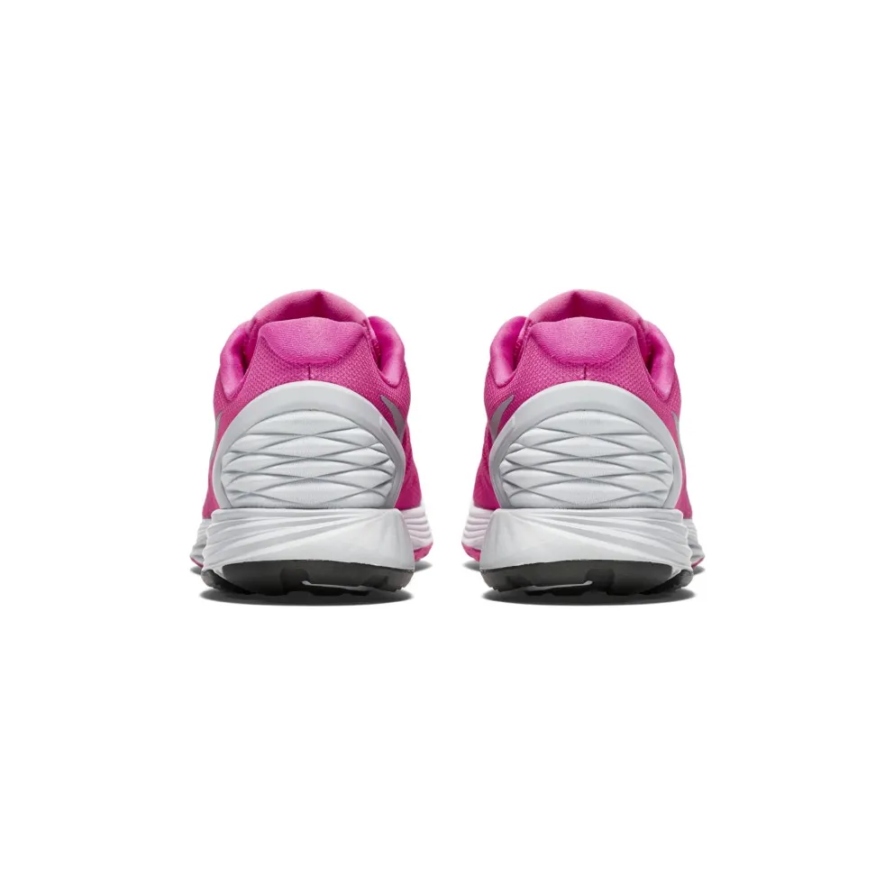 Nike Lunarglide VI 6 Hot Pink (GS) “Hot Pink / White / Wolf Grey / Metallic Silver” (654156-601)