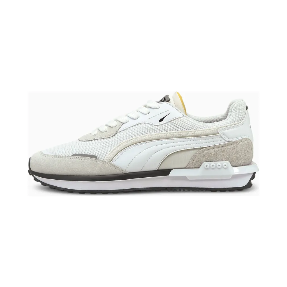 Puma City Rider B&W White/Black (382046-02)
