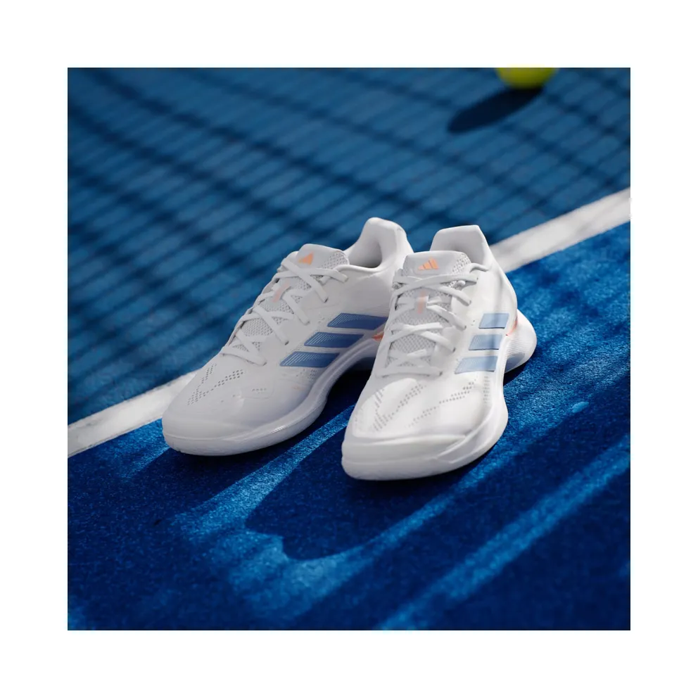 Adidas Avacourt 3 Tennis Shoes Core Black / Halo Blue / Beam Orange (JP8858)