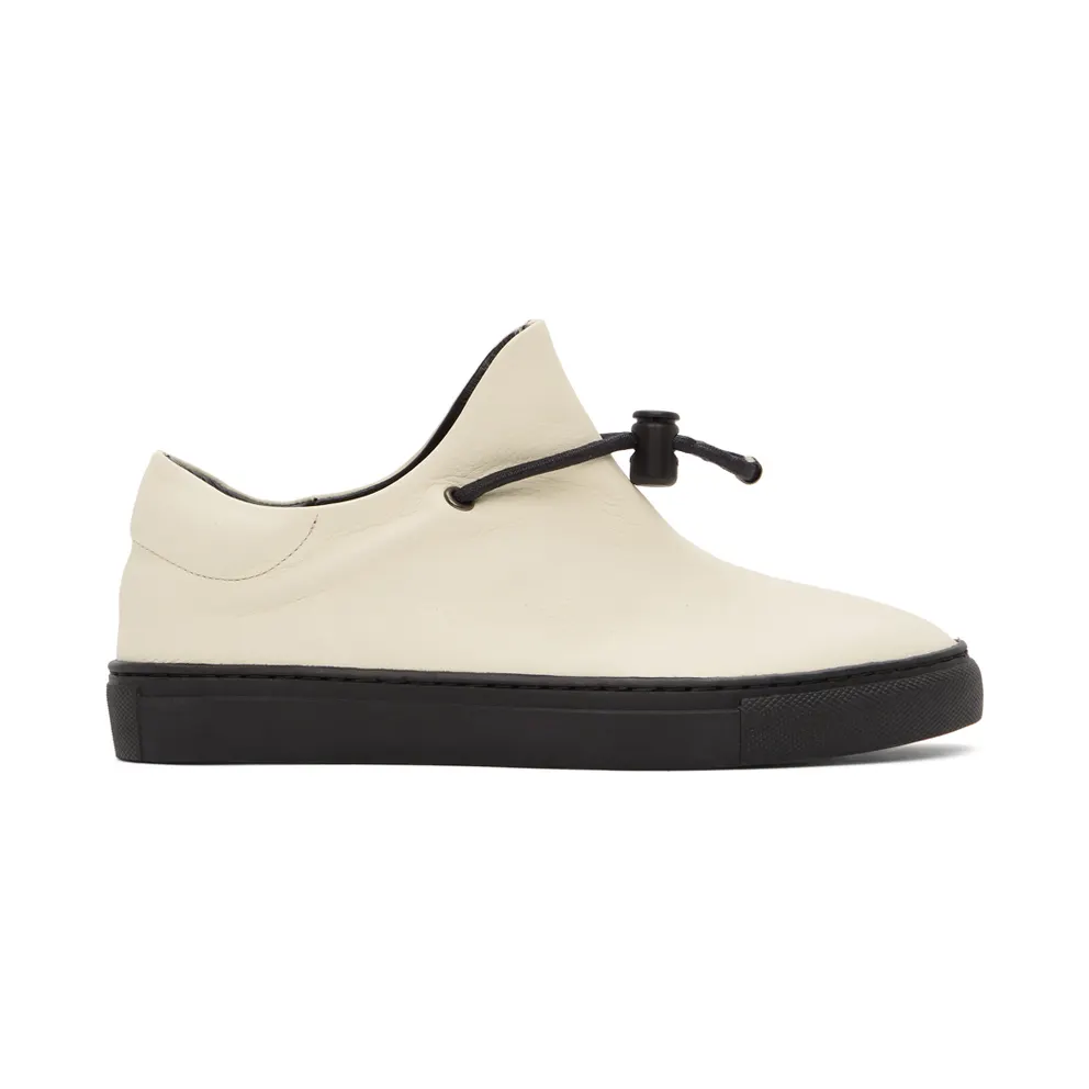 Y’s Leather Slip-On “Off-White” (YT-E40-730)