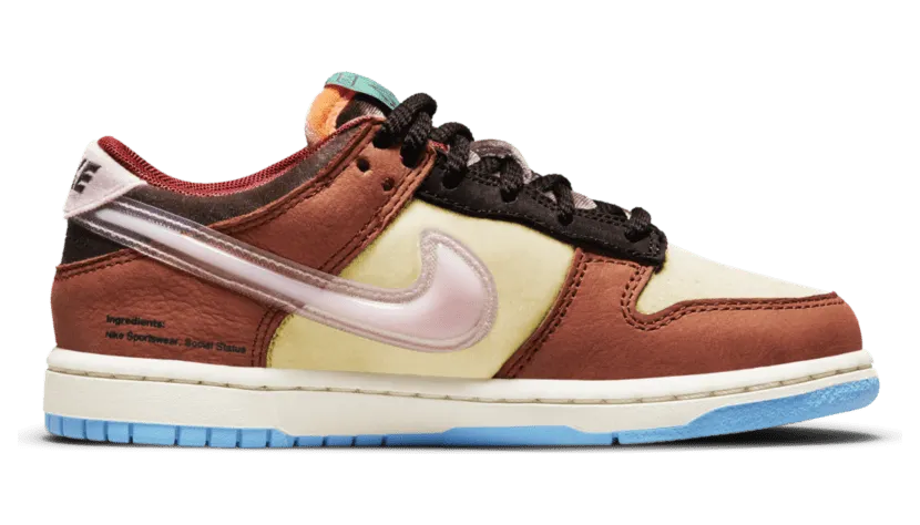 Nike Dunk Low Social Status Free Lunch Chocolate Milk (PS) (DM3349-700)