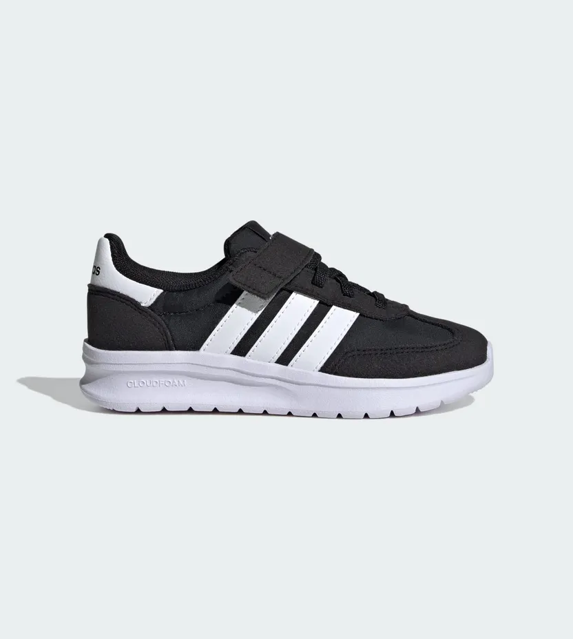 Adidas Run 70s 2.0 Kids Core Black / Cloud White / Gum (JI4688)