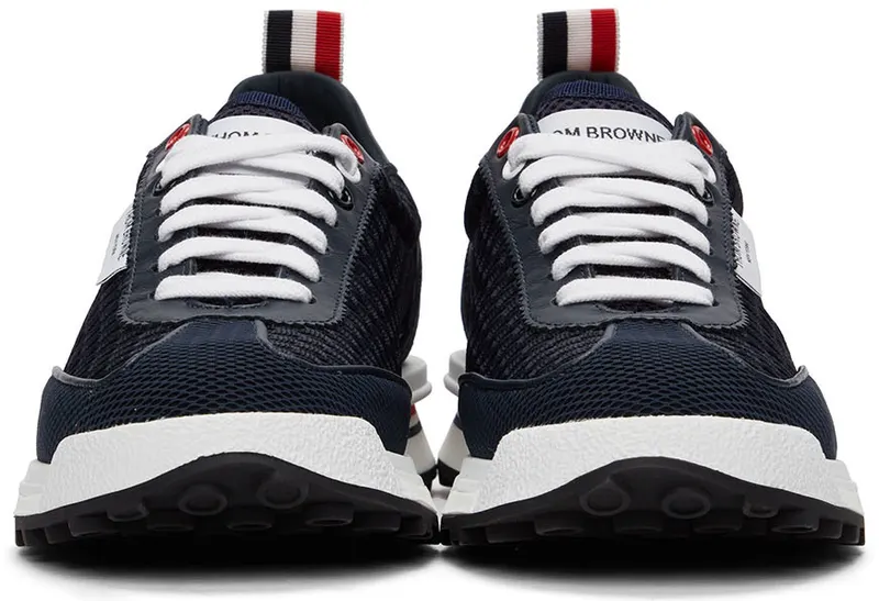 Thom Browne Grey Mesh Tech Runner (MFD228B-03193)