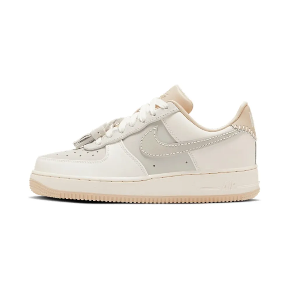 Nike Air Force 1 Low ’07 Light Bone Suede Tassels (HV1813-001)