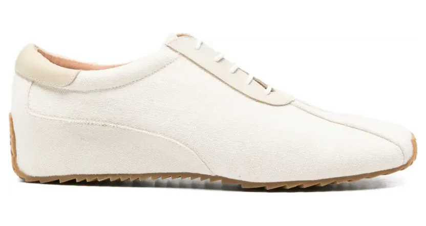 Carter Young Corr canvas low-top sneakers – Beige (CYSS26043)