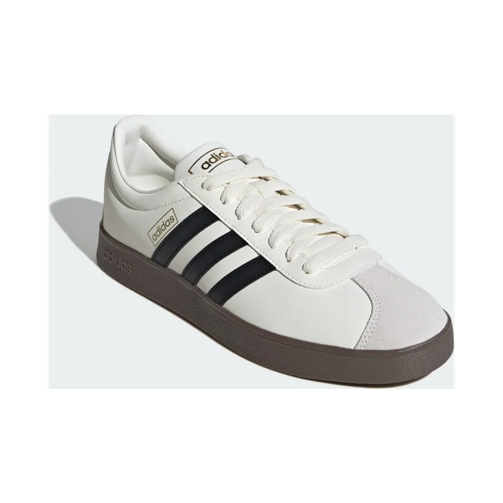 Adidas VL Court Classic Shoes Cream White / Core Black / Gum (JI0497)